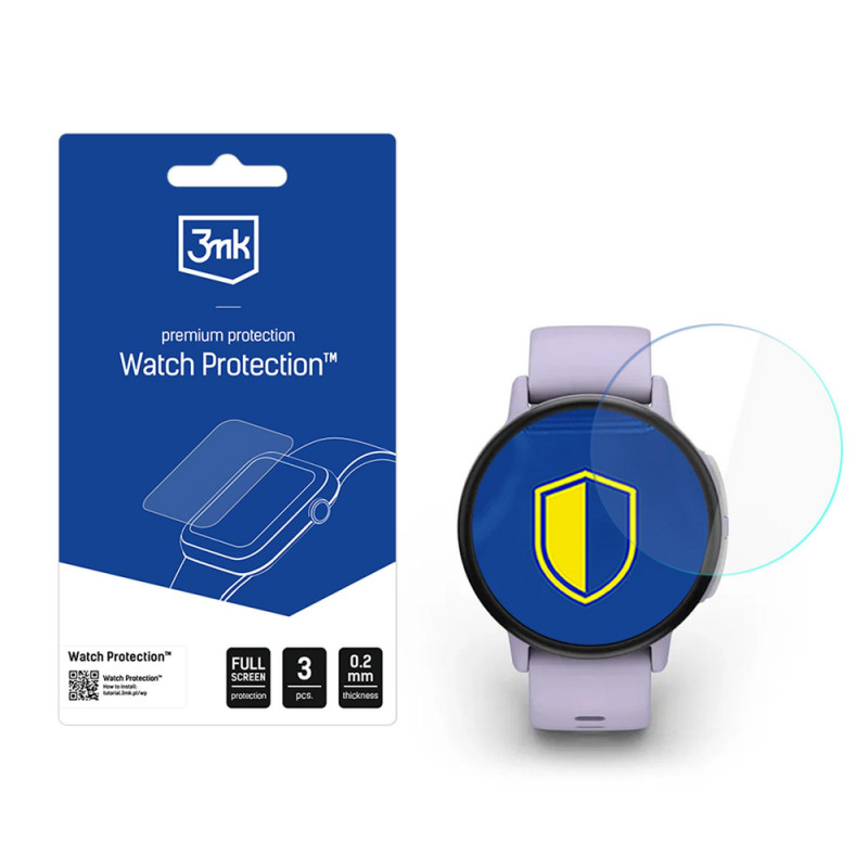 Vetro ibrido 3MK FlexibleGlass Watch per Garmin Bounce 2