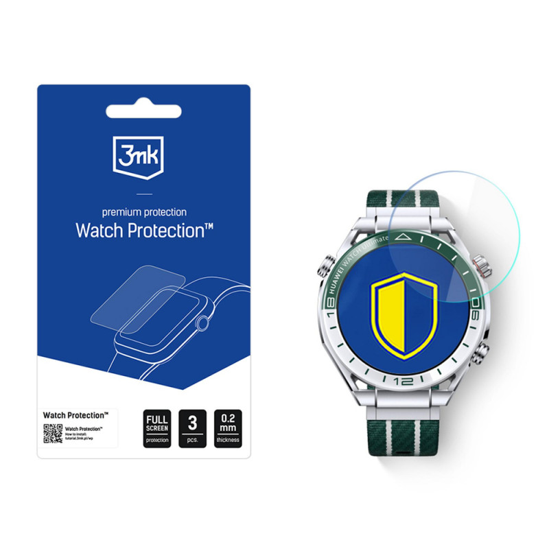 Vetro ibrido 3MK FlexibleGlass Watch per Huawei Watch Ultimate 2