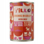 TILLO Bocconcini in salsa Manzo cibo umido per cani, 415 g