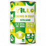 TILLO Bocconcini in salsa Game cibo umido per cani, 1250 g