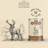OLLO cibo umido per cani Pure Deer, 850 g