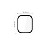 Tech-Protect Glass Flex+ Huawei Watch Fit 5 Vetro ibrido, nero (2 pz)