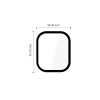 Tech-Protect Glass Flex+ Xiaomi Redmi Watch 6 Vetro ibrido, nero (2 pz)