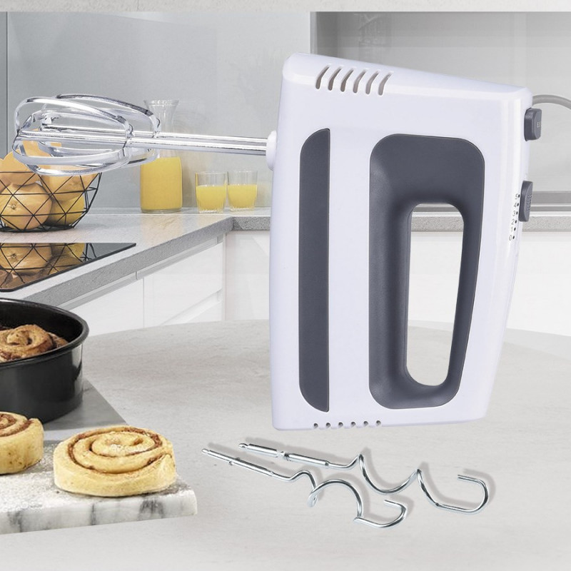 MAESTRO MR-502 Frullatore a mano, 500 W, bianco/nero