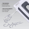MAESTRO MR-502 Frullatore a mano, 500 W, bianco/nero