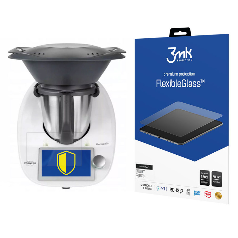 Proteggi schermo in vetro ibrido 3MK FlexibleGlass per Thermomix TM6
