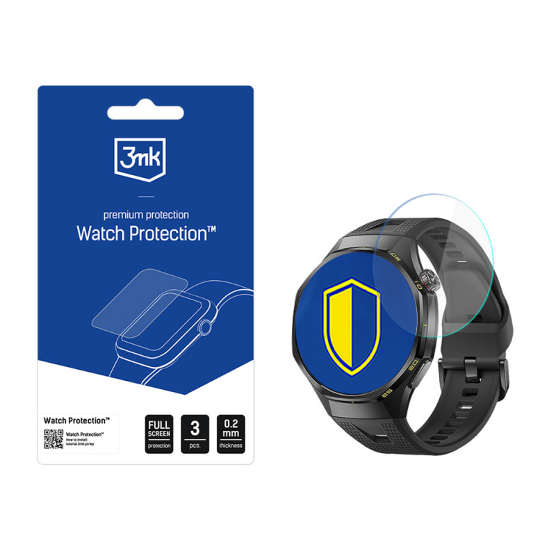 Proteggi schermo 3MK Watch Protection FlexibleGlass per Huawei Watch GT 7 46 mm