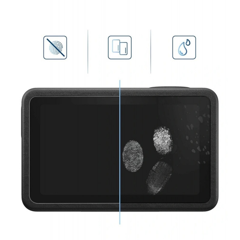 Tech-Protect Glass Fit+ Vetro temperato per DJI Osmo Action 5 Pro, trasparente (2 pz)