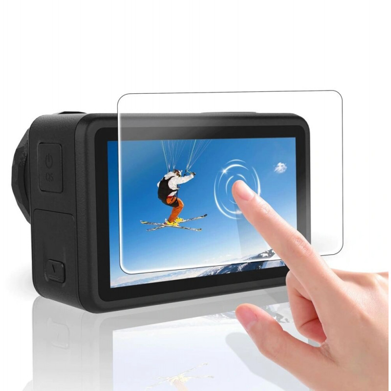 Tech-Protect Glass Fit+ Vetro temperato per DJI Osmo Action 5 Pro, trasparente (2 pz)