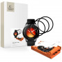 Tech-Protect Easy Set Flex+ Vetro ibrido per Xiaomi Watch 5 (3 pz), nero