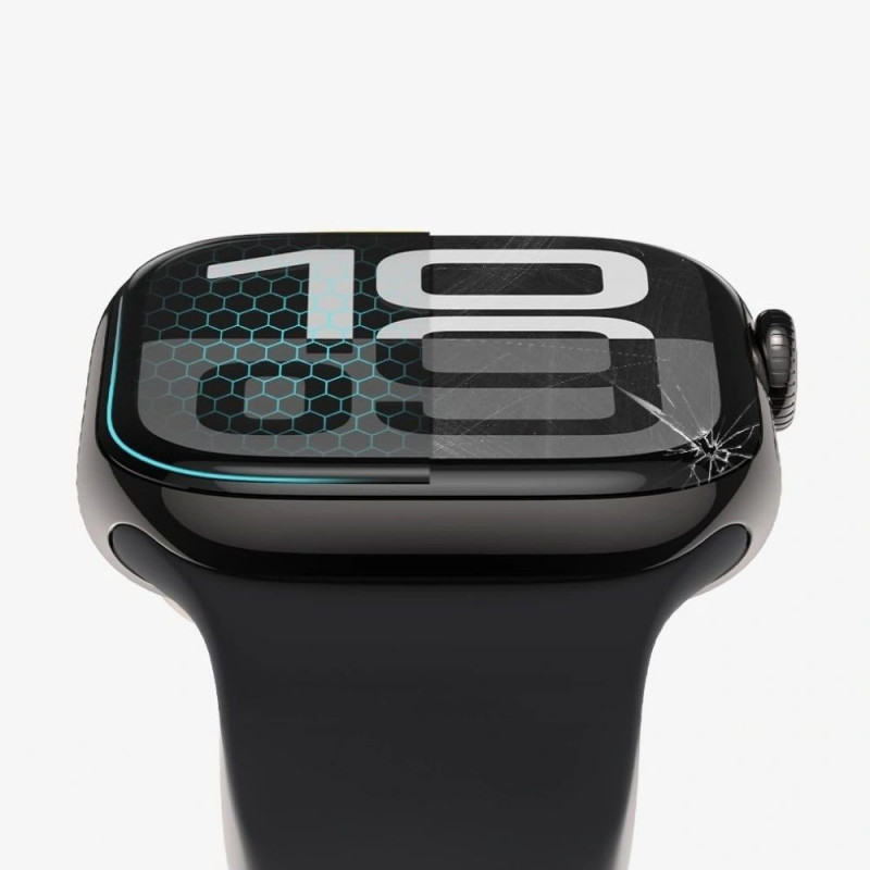 Tech-Protect Glass Flex+ vetro ibrido per Garmin Forerunner 970 / 570 47 mm (2 pz), nero