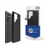 Custodia in silicone 3MK per Samsung Galaxy S24 Ultra, nera