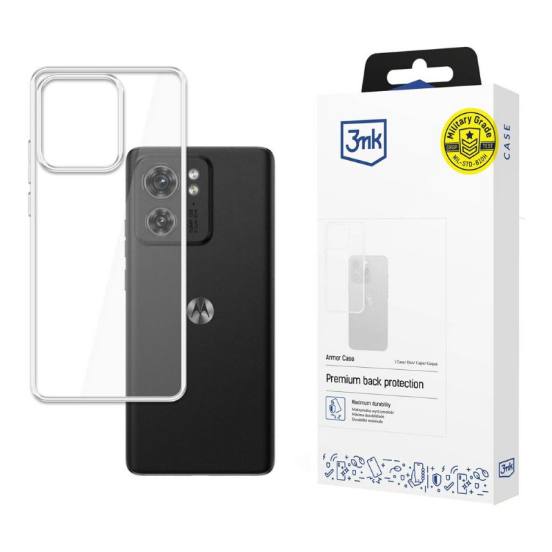 3MK Armor Case per Motorola Edge 40, trasparente