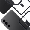 Custodia per smartphone MagSafe 3MK Satin Armor MagCase 156089-0 per Samsung Galaxy S24+, trasparente