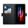 3MK Wallet Case 156195-0 custodia portafoglio per Samsung Galaxy A14 4G, nera