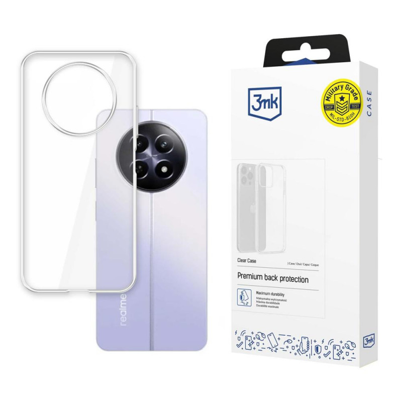 Custodia trasparente 3MK Clear Case 3MK5954 per Realme 12 5G