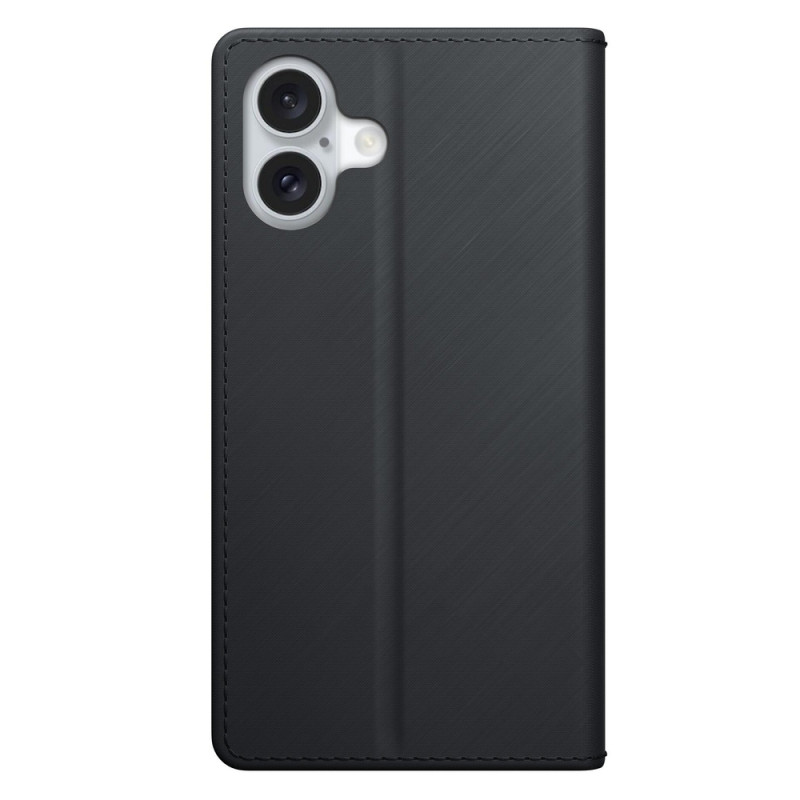 Custodia wallet 3MK per Apple iPhone 16 Plus, nera