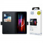 Custodia wallet 3MK per Xiaomi 14 Pro, nera