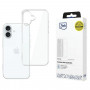 Custodia 3MK Clear Case per Apple iPhone 16, trasparente