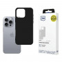 Custodia 3MK Matt per Apple iPhone 16 Pro, nera