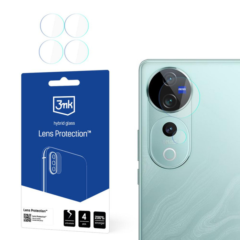 Proteggi obiettivo fotocamera 3MK Lens Protect per Vivo V40 (4 pz)