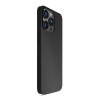 Custodia in silicone 3mk per Apple iPhone 16 Pro, nera