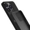 Custodia in silicone 3mk per Apple iPhone 16 Pro, nera