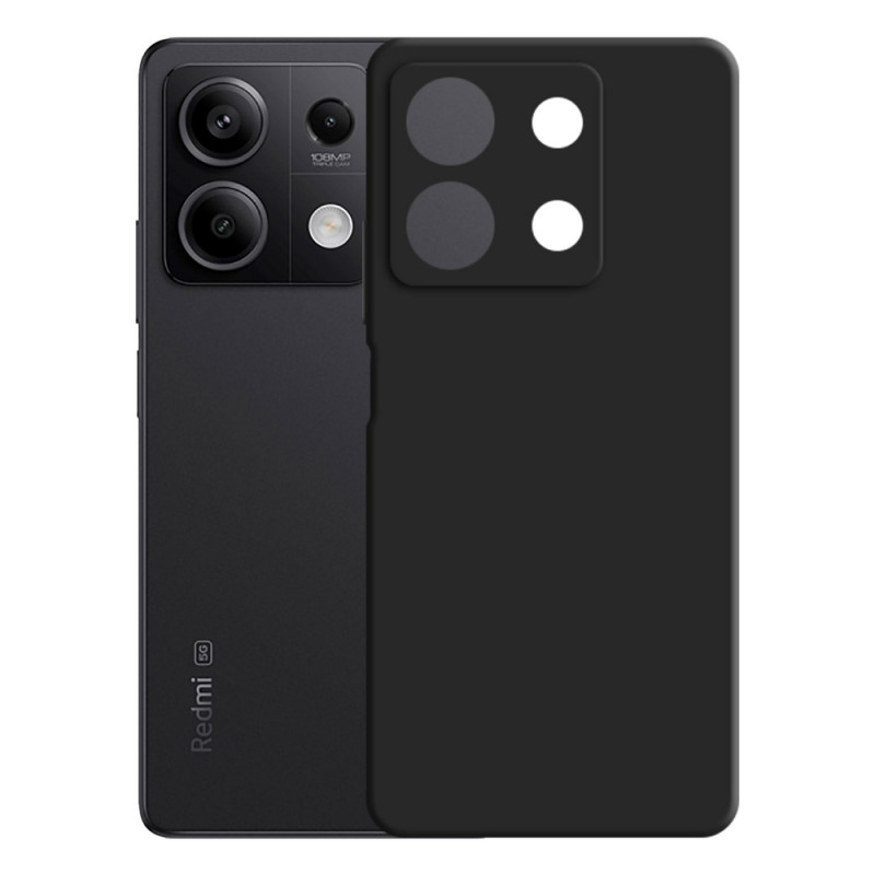 Custodia in silicone 3mk per Xiaomi Redmi Note 13 5G, nera