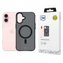3mk Smoke MagCase con MagSafe per Apple iPhone 16 (W-3SmoMaCa-AiP16-0), semitrasparente
