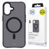 3mk Smoke MagCase con MagSafe per Apple iPhone 16 (W-3SmoMaCa-AiP16-0), semitrasparente