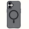 3mk Smoke MagCase con MagSafe per Apple iPhone 16 (W-3SmoMaCa-AiP16-0), semitrasparente