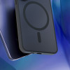 3mk Smoke MagCase con MagSafe per Apple iPhone 16 (W-3SmoMaCa-AiP16-0), semitrasparente