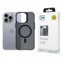 Custodia 3mk Smoke MagCase con MagSafe per Apple iPhone 16 Pro Max (W-3SmoMaCa-AiP16PM-0), semitrasparente