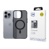 Custodia 3mk Smoke MagCase con MagSafe per Apple iPhone 16 Pro Max (W-3SmoMaCa-AiP16PM-0), semitrasparente