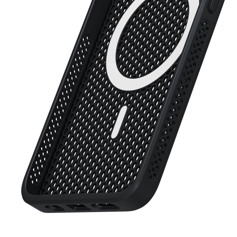 3mk COOLing MagCase per Apple iPhone 16, nero