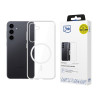 Custodia 3mk Clear MagCase per Samsung Galaxy S24+, trasparente