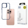 Custodia protettiva 3MK Satin Armor Case+ per Apple iPhone 16 Pro, blu