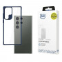 Custodia protettiva 3MK Satin Armor Case+ per Samsung Galaxy S24 Ultra, blu