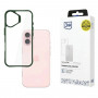 Custodia protettiva 3MK Satin Armor Case+ per Apple iPhone 16, verde