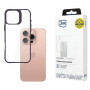 Custodia 3MK Satin Armor Case+ per Apple iPhone 16 Pro, viola