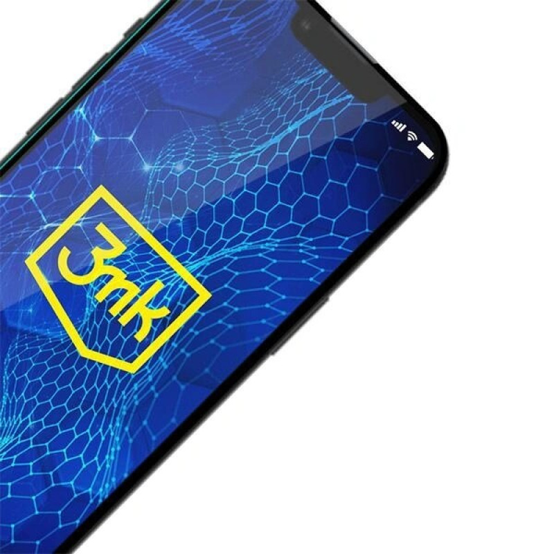 Vetro temperato 3MK HardGlass Max Lite per Google Pixel 9 Pro XL, nero