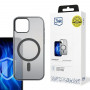 Custodia 3MK Frosty MagCase per Apple iPhone 15, nera