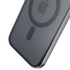 Custodia 3MK Frosty MagCase per Apple iPhone 16 Plus, nera