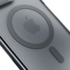 Custodia 3MK Frosty MagCase per Apple iPhone 16 Pro Max, nera
