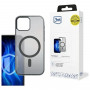 Custodia 3MK Frosty MagCase per Apple iPhone 14, nera