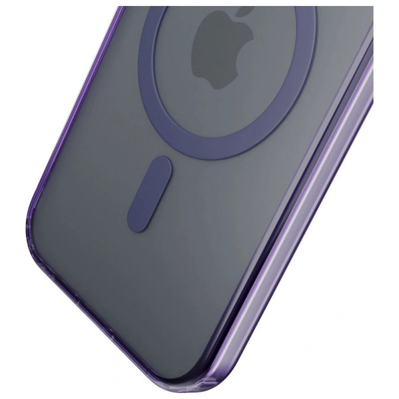 Custodia per smartphone 3MK Frosty MagCase MagSafe per Apple iPhone 13 Pro, viola