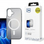 Custodia per smartphone 3MK Frosty MagCase MagSafe per Apple iPhone 16 Plus, bianca