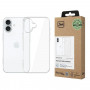 Custodia per smartphone 3MK ClearCase Eco per Apple iPhone 16 Plus, trasparente