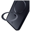 Custodia 3MK Smoke Case Mag&Stand per Apple iPhone 16 Pro Max, policarbonato, nera