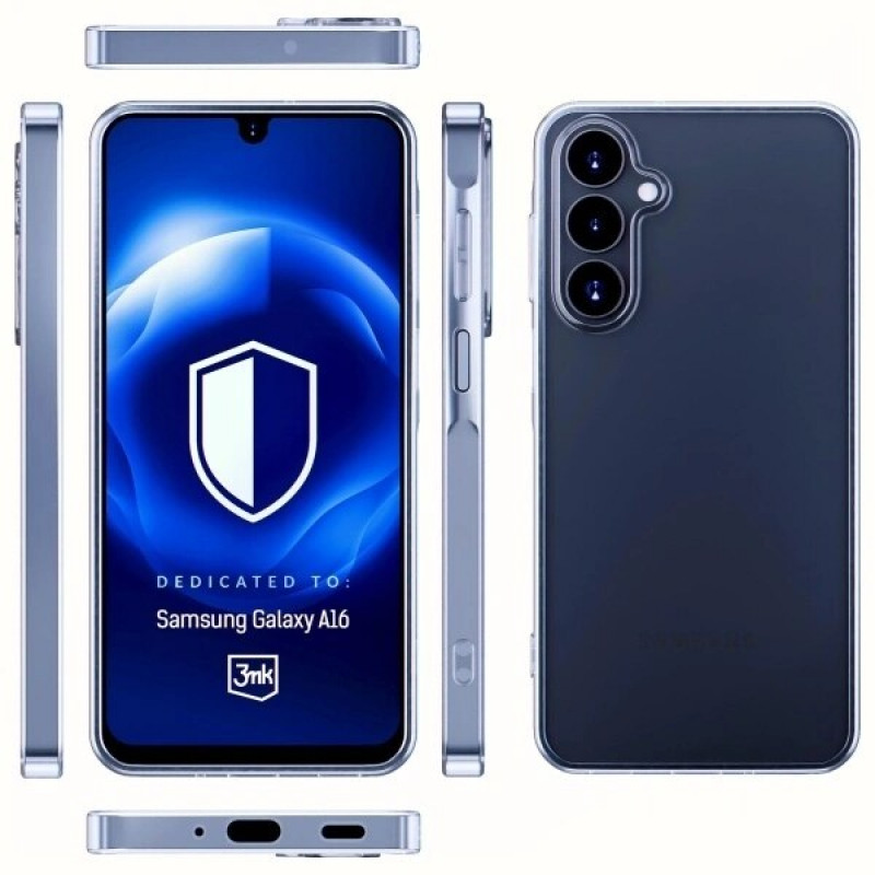 Custodia trasparente 3MK Clear Case per Samsung Galaxy A16
